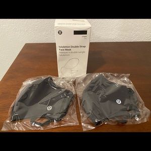 2 brand new lululemon face mask